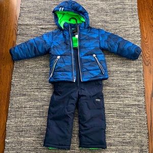 Osh Kosh Coat and Snow Pants Set Sz 3T